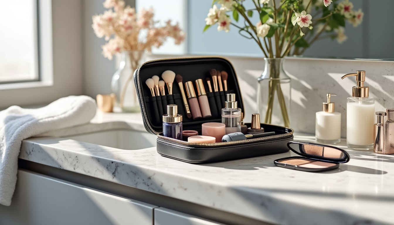 découvrez notre sélection de trousses de toilette femme disponibles sur amazon, alliant style, praticité et qualité pour vos voyages et votre quotidien.