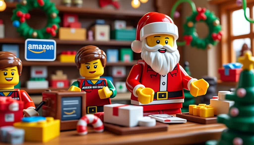 découvrez notre sélection du bureau de poste du père noël lego disponible sur amazon pour des fêtes de fin d'année magiques et créatives.