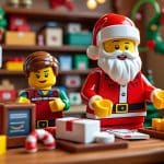 découvrez notre sélection du bureau de poste du père noël lego disponible sur amazon pour des fêtes de fin d'année magiques et créatives.